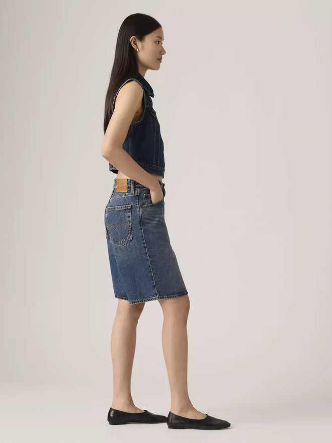 levi's® women's baggy dad jorts 000MJ000825- Dark Indigo  – Levi's Hong Kong