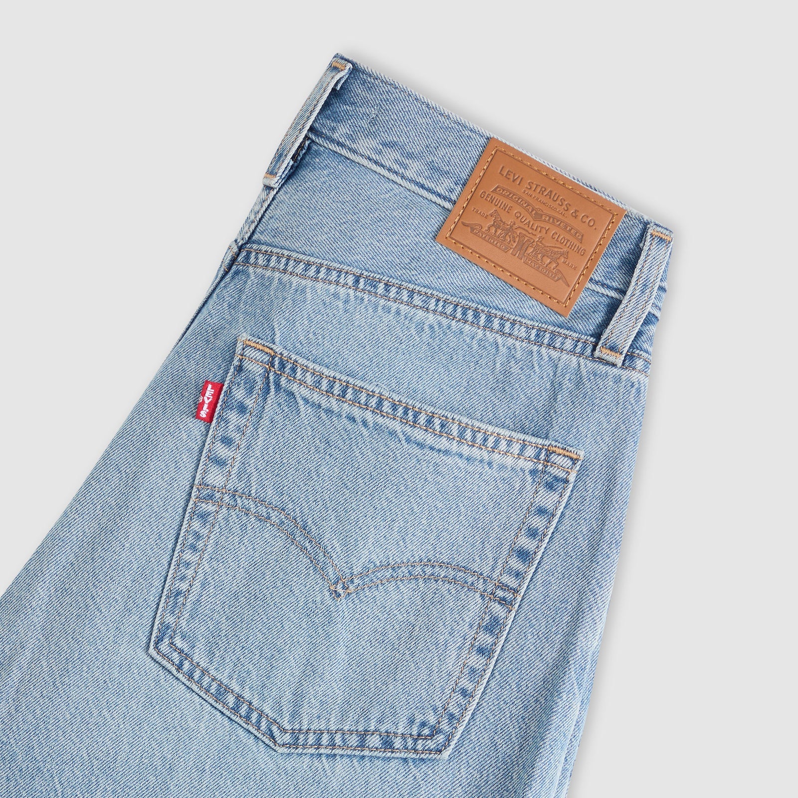 levi's® women's baggy dad jorts 000MJ001724- Medium Indigo – Levi's Hong Kong