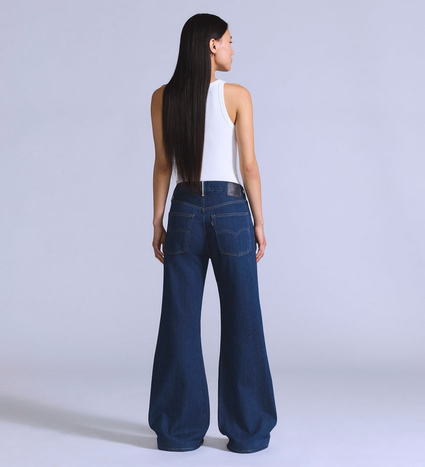 levi's® blue tab™ 女裝carve休閒牛仔褲 001LA00002430 Medium Indigo – Levi's 香港