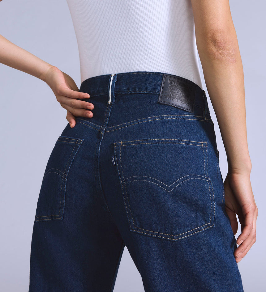 levi's® blue tab™ 女裝carve休閒牛仔褲 001LA00002430 Medium Indigo – Levi's 香港