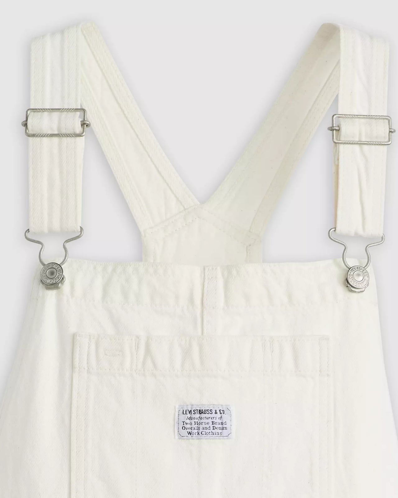 levi's® women's utility shortalls 001UY0007XXS- White – Levi's Hong Kong