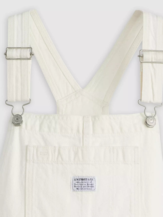 levi's® women's utility shortalls 001UY0007XXS- White  – Levi's Hong Kong