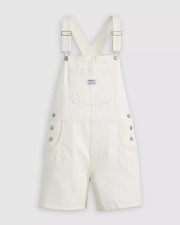 levi's® women's utility shortalls 001UY0007XXS- White  – Levi's Hong Kong