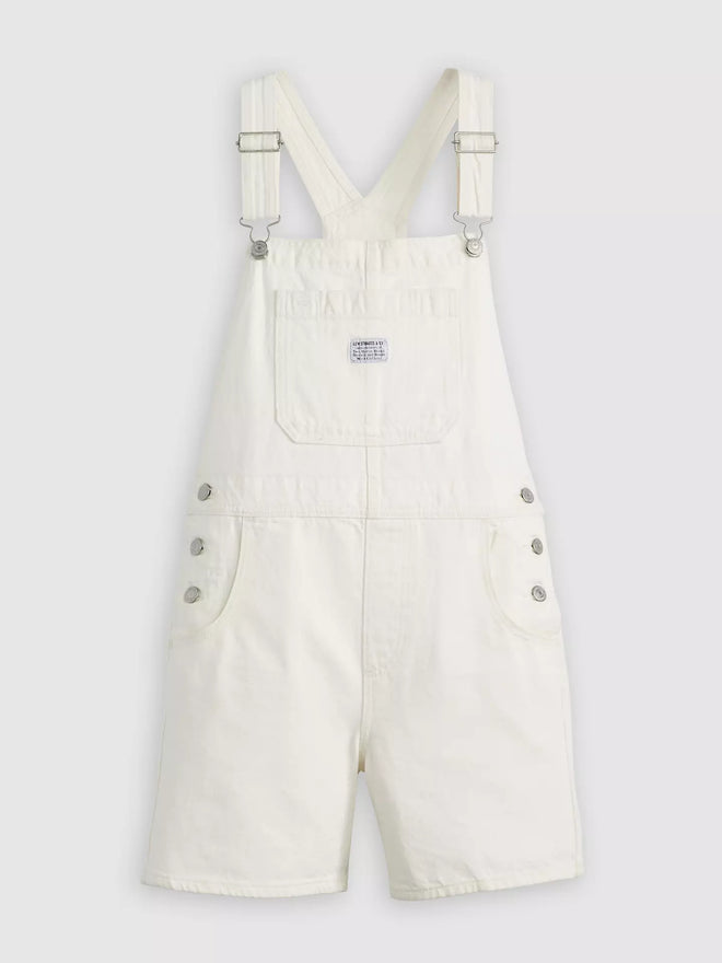 levi's® women's utility shortalls 001UY0007XXS- White  – Levi's Hong Kong