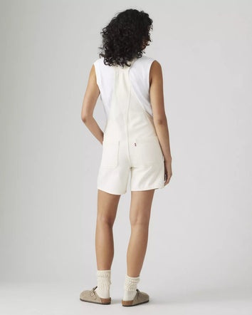 levi's® women's utility shortalls 001UY0007XXS- White  – Levi's Hong Kong