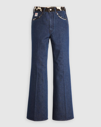 levi's® x toy story 女士肋骨喇叭牛仔褲 | 女裝 0034I00002432 Dark Indigo  – Levi's 香港