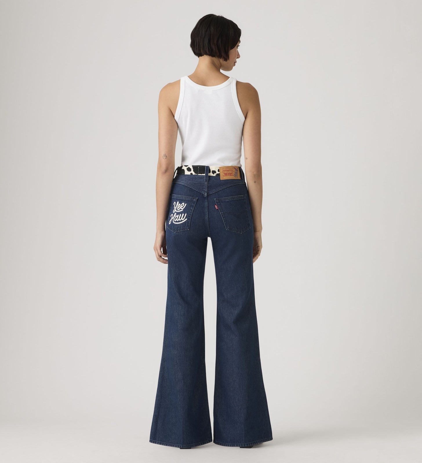 Levi's® x Toy Story Women's Ribcage Bell Jeans - Dark Indigo