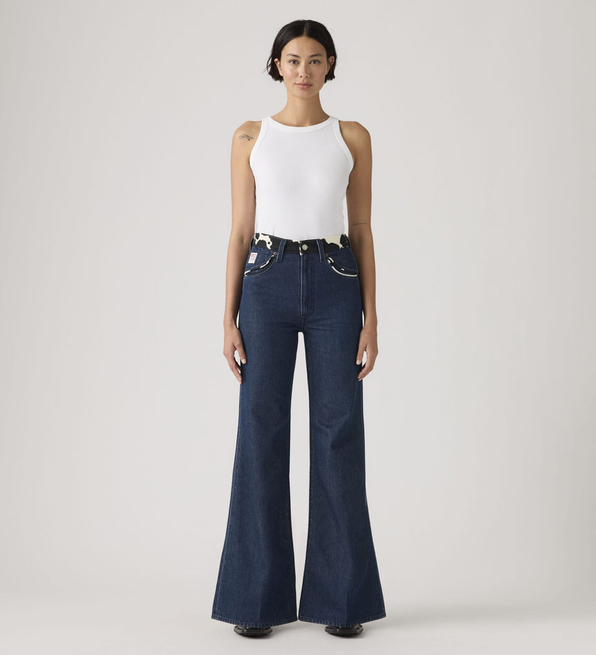 levi's® x toy story women's ribcage bell jeans 0034I00002432 Dark Indigo – Levi's Hong Kong