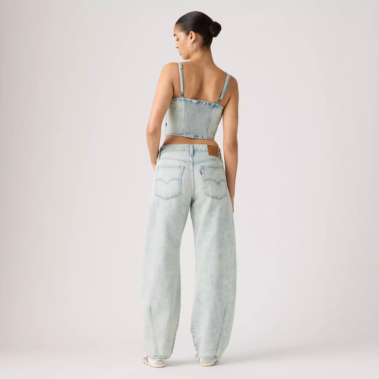 levi's® women's baggy dad barrel jeans 0039A00172430 Light Indigo – Levi's Hong Kong