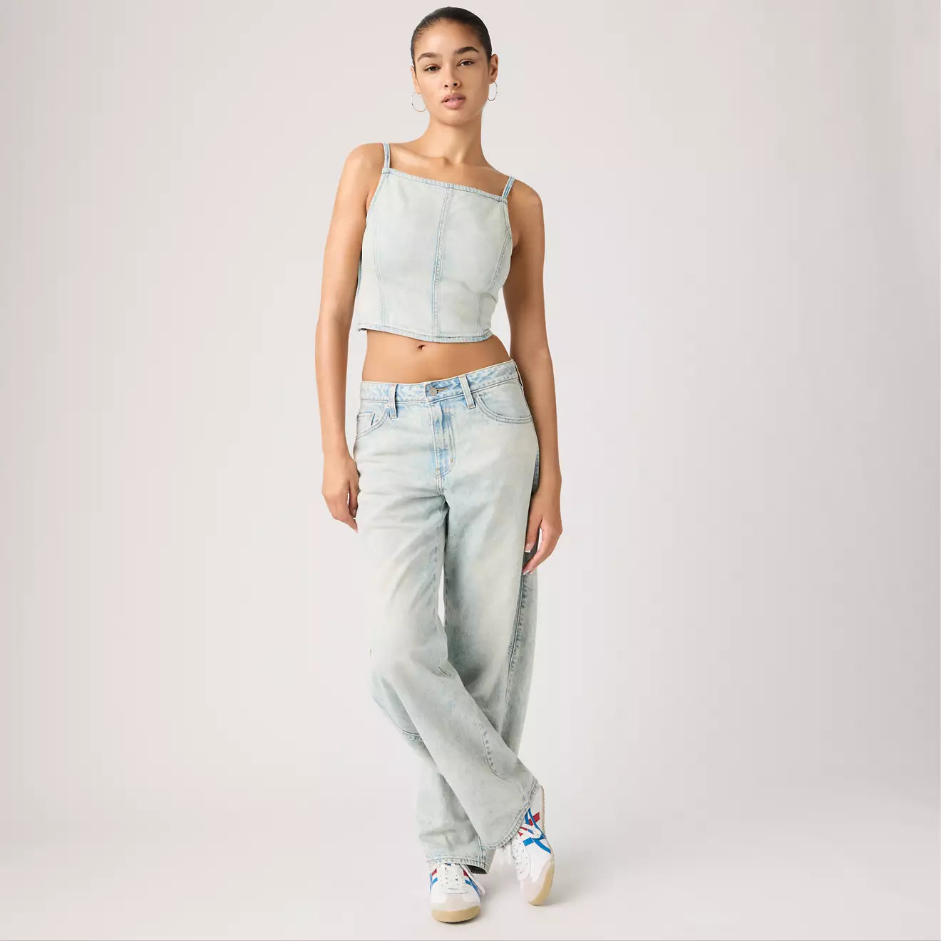 levi's® women's baggy dad barrel jeans 0039A00172430 Light Indigo – Levi's Hong Kong
