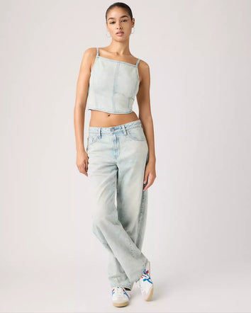 levi's® baggy dad barrel 牛仔褲 | 女裝 0039A00172430 Light Indigo  – Levi's 香港