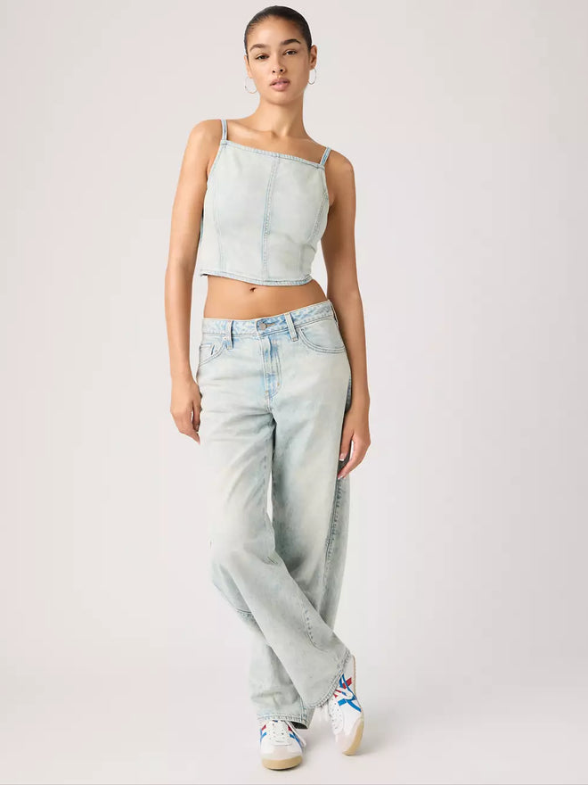 levi's® women's baggy dad barrel jeans 0039A00172430 Light Indigo  – Levi's Hong Kong