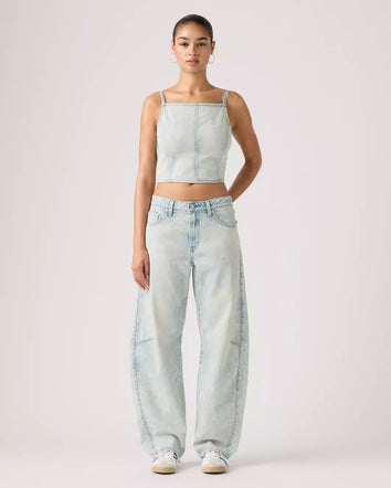 levi's® baggy dad barrel 牛仔褲 | 女裝 0039A00172430 Light Indigo  – Levi's 香港