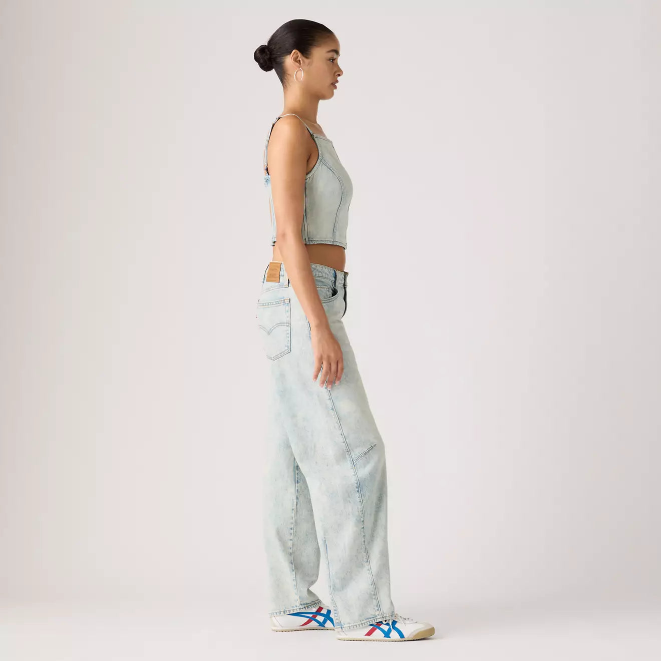 levi's® women's baggy dad barrel jeans 0039A00172430 Light Indigo – Levi's Hong Kong