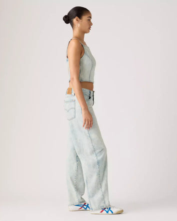 levi's® baggy dad barrel 牛仔褲 | 女裝 0039A00172430 Light Indigo  – Levi's 香港