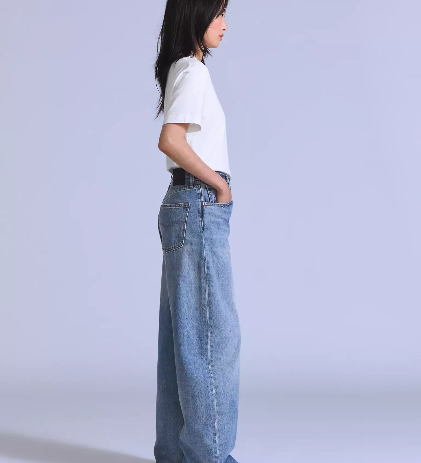 levi's® blue tab™ drop barrel 牛仔褲 | 女裝 003J400052429 Blue – Levi's 香港
