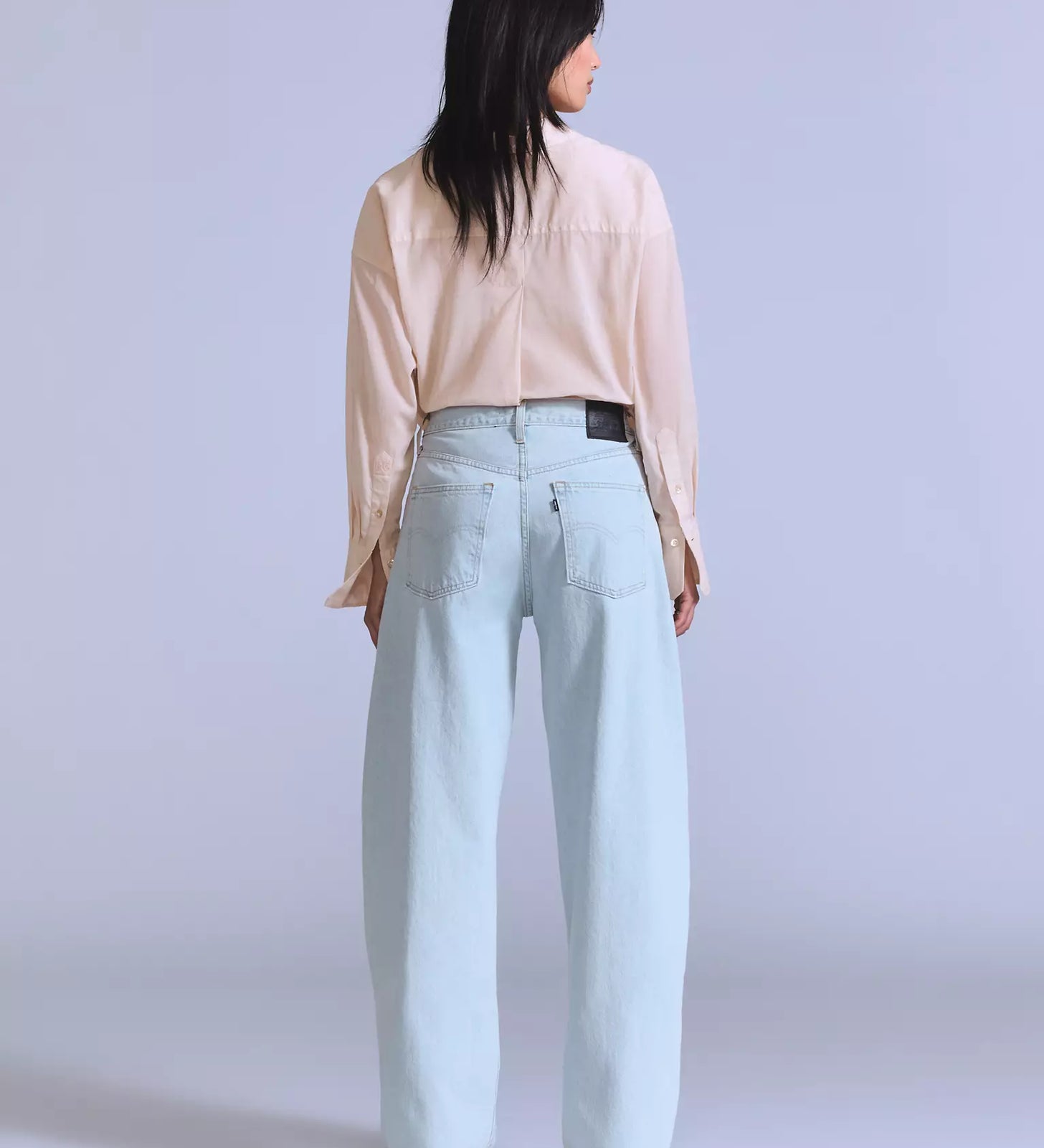 levi's® blue tab™ drop barrel 牛仔褲 | 女裝 003J400072429 Light Indigo – Levi's 香港