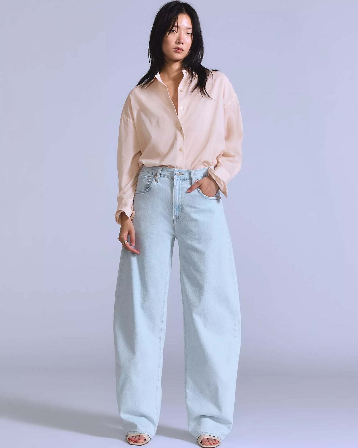 Levi's® Blue Tab™ Drop Barrel 牛仔褲 | 女裝