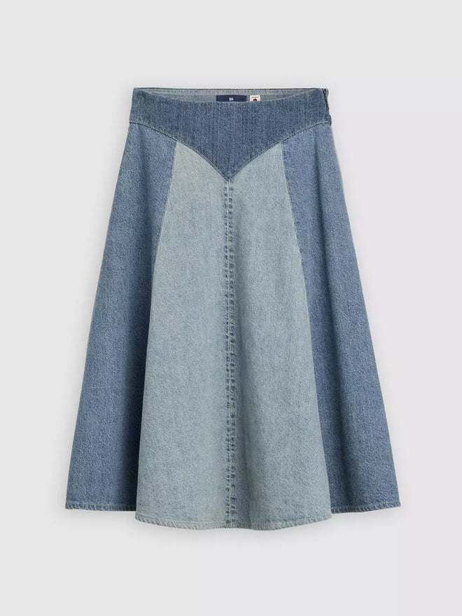 levi's® blue tab™ roper 裙 | 女裝 004TA000024- Medium Indigo  – Levi's 香港