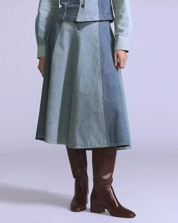 levi's® blue tab™ roper 裙 | 女裝 004TA000024- Medium Indigo  – Levi's 香港