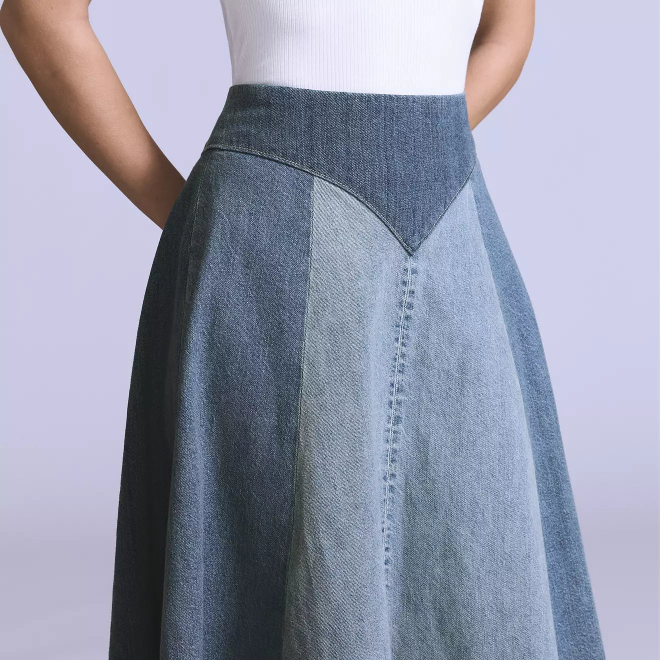levi's® blue tab™ roper 裙 | 女裝 004TA000024- Medium Indigo – Levi's 香港