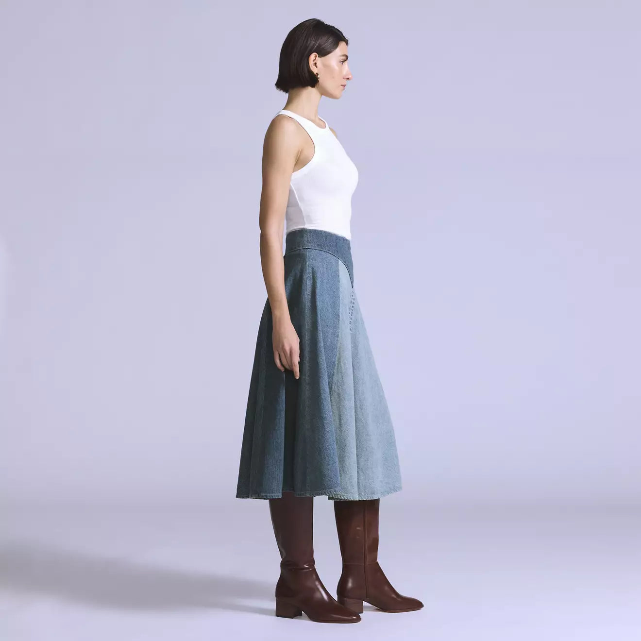levi's® blue tab™ roper 裙 | 女裝 004TA000024- Medium Indigo – Levi's 香港