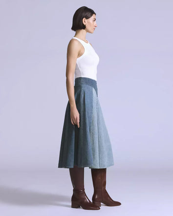 levi's® blue tab™ roper 裙 | 女裝 004TA000024- Medium Indigo  – Levi's 香港