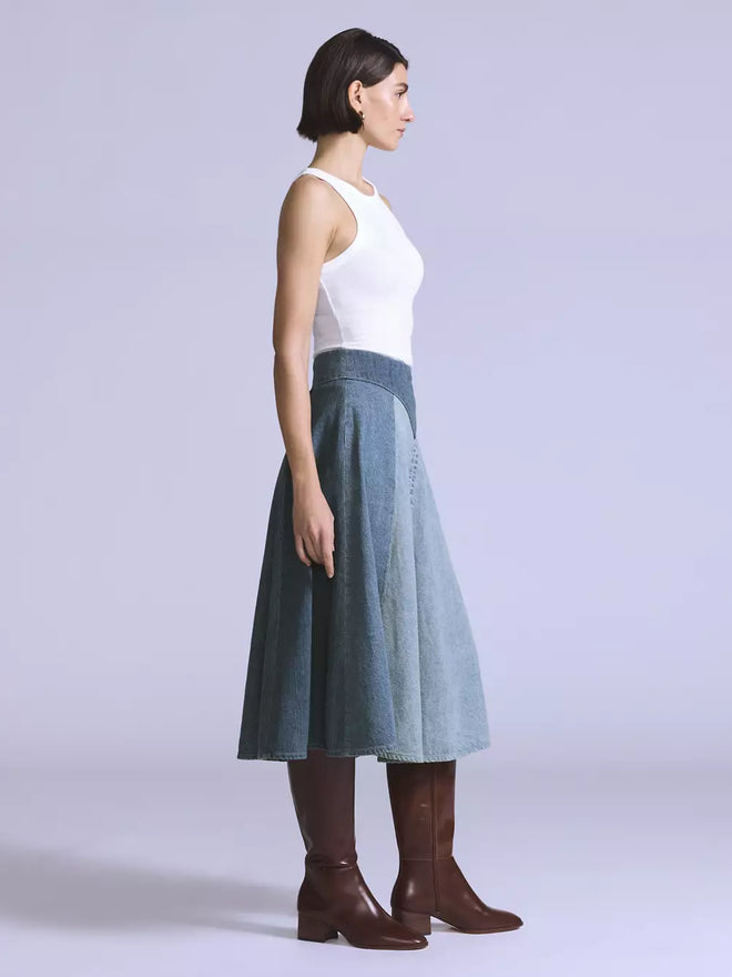levi's® blue tab™ roper 裙 | 女裝 004TA000024- Medium Indigo  – Levi's 香港