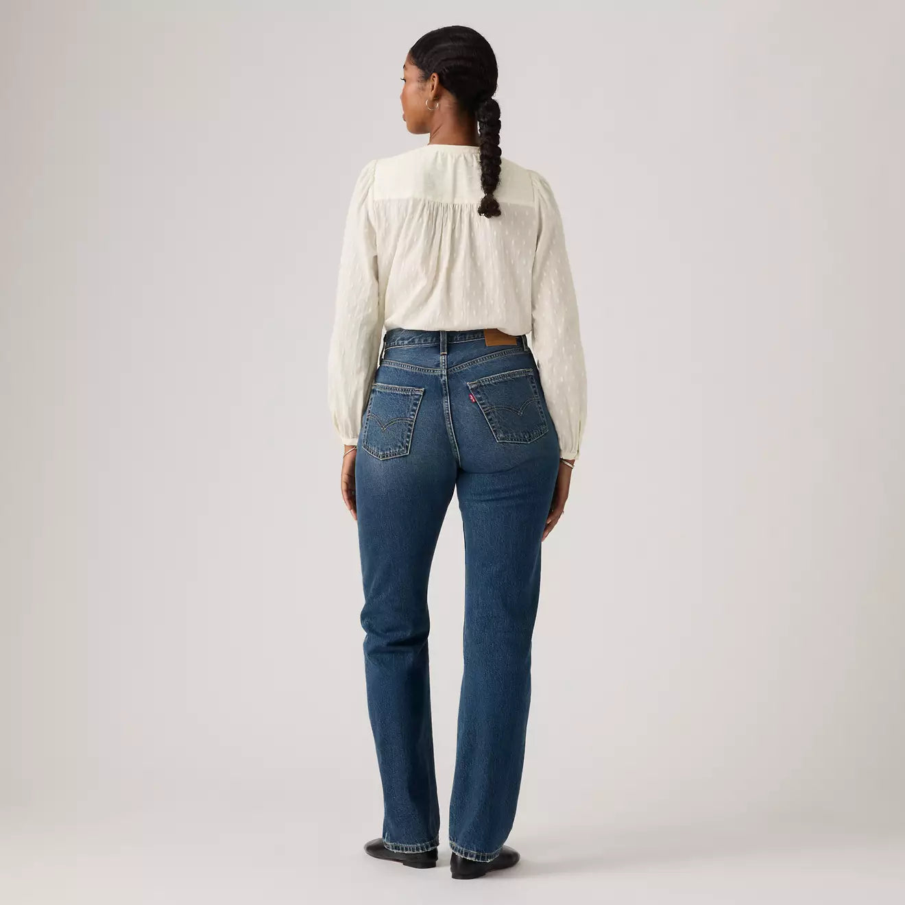 levi's® easy dad 牛仔褲 | 女裝 005DC00042930 Medium Indigo – Levi's 香港