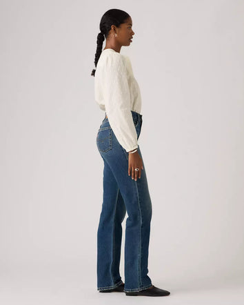 levi's® easy dad 牛仔褲 | 女裝 005DC00042930 Medium Indigo  – Levi's 香港