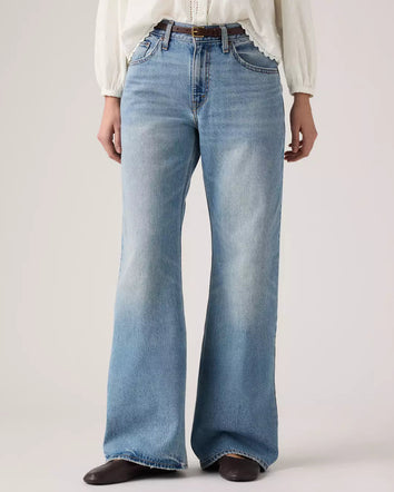 rosé朴彩英同款 loose boot 低腰寬鬆靴型牛仔褲 | 女裝 005DO00462431 Medium Wash  – Levi's 香港