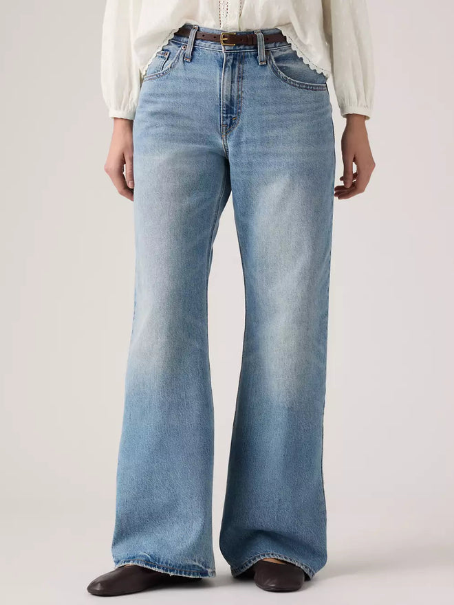 rosé朴彩英同款 loose boot 低腰寬鬆靴型牛仔褲 | 女裝 005DO00462531 Medium Wash  – Levi's 香港