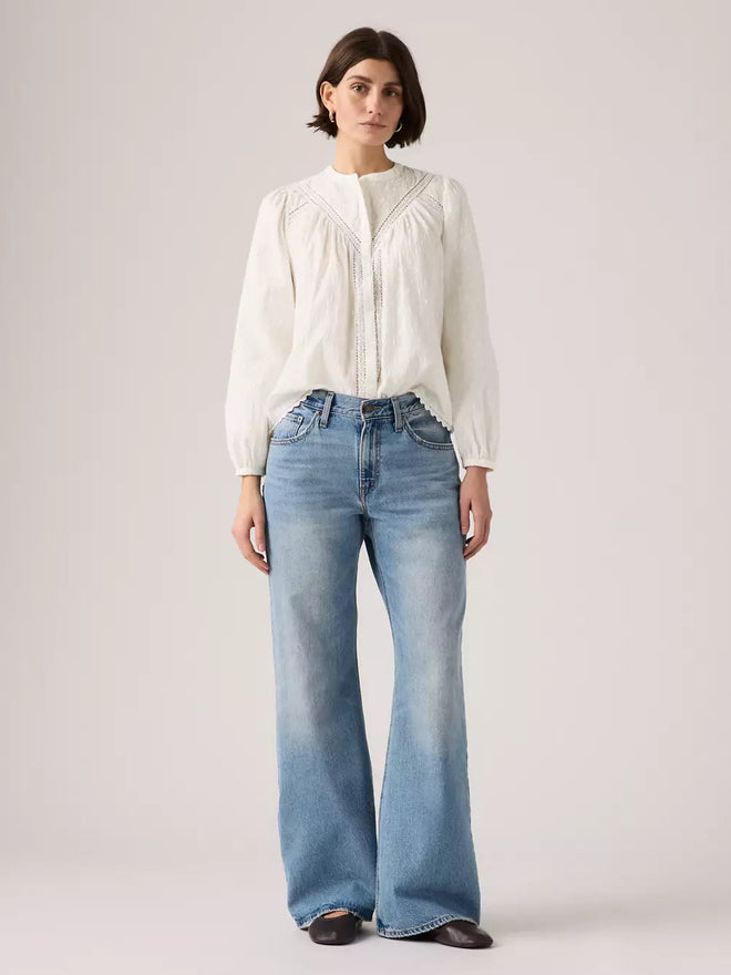 rosé朴彩英同款 loose boot 低腰寬鬆靴型牛仔褲 | 女裝 005DO00462531 Medium Wash  – Levi's 香港