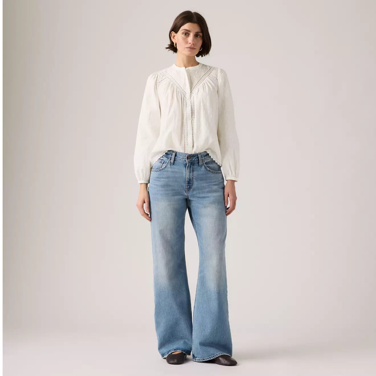levi's® women's loose boot jeans 005DO00002729 Easy Days - Medium Wash – Levi's Hong Kong