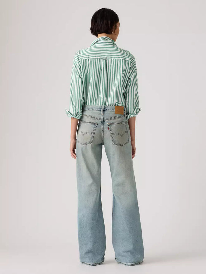 rosé朴彩英同款 loose boot 低腰寬鬆靴型牛仔褲 | 女裝 005DO00472329 Medium Indigo  – Levi's 香港