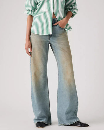 levi's® 寬鬆靴型牛仔褲 | 女裝 005DO00072429 Medium Indigo  – Levi's 香港
