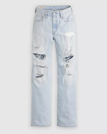 levi's® loose boot 牛仔褲 | 女裝 005DO00092429 Medium Indigo  – Levi's 香港