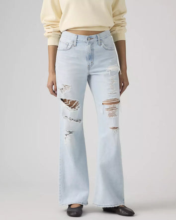 levi's® loose boot 牛仔褲 | 女裝 005DO00092429 Medium Indigo  – Levi's 香港