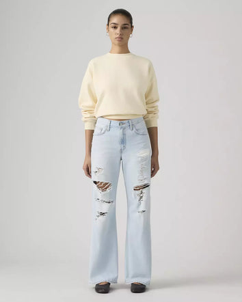 levi's® loose boot 牛仔褲 | 女裝 005DO00092429 Medium Indigo  – Levi's 香港