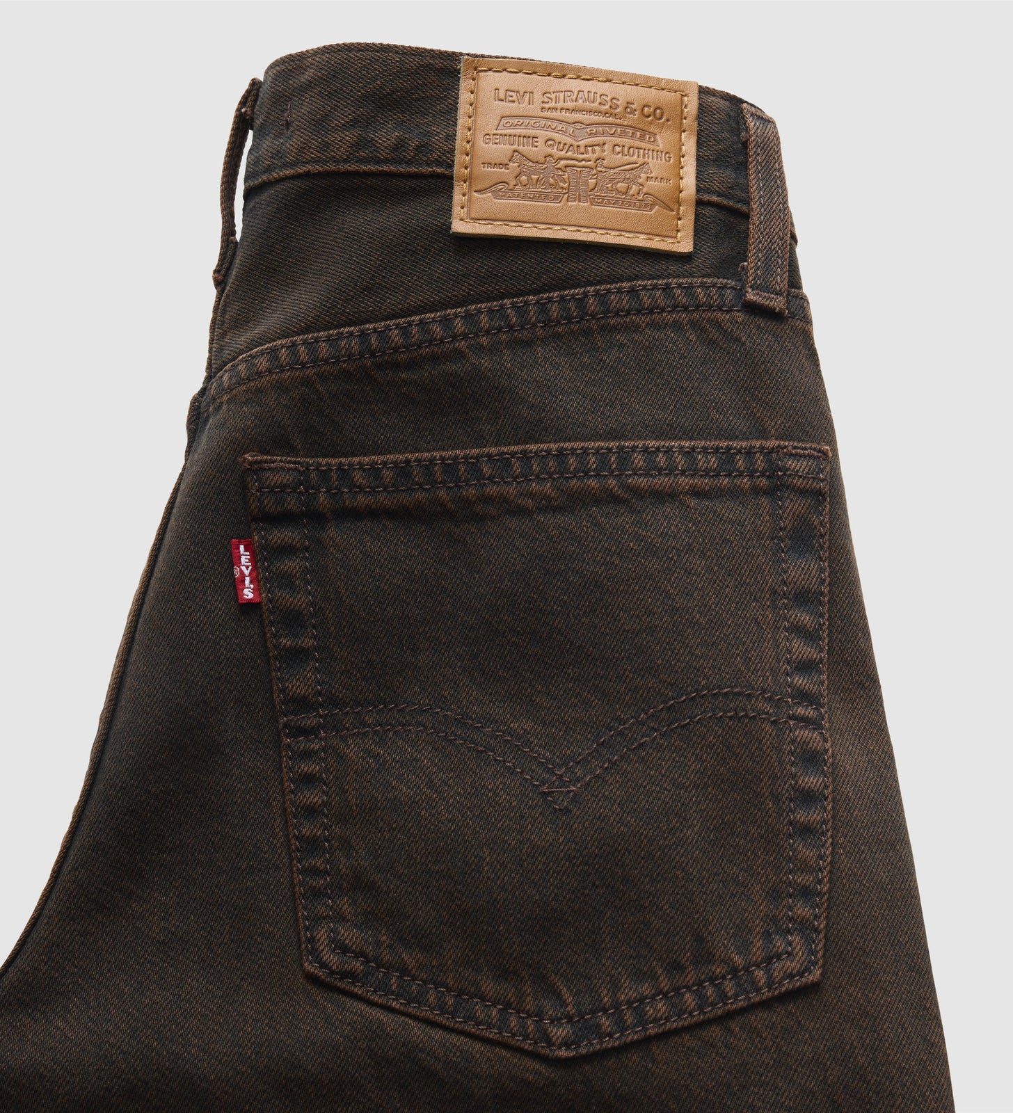 rosé's style levi's® women's loose boot jeans 005DO00542431 Over A Cup Psk - Brown – Levi's Hong Kong