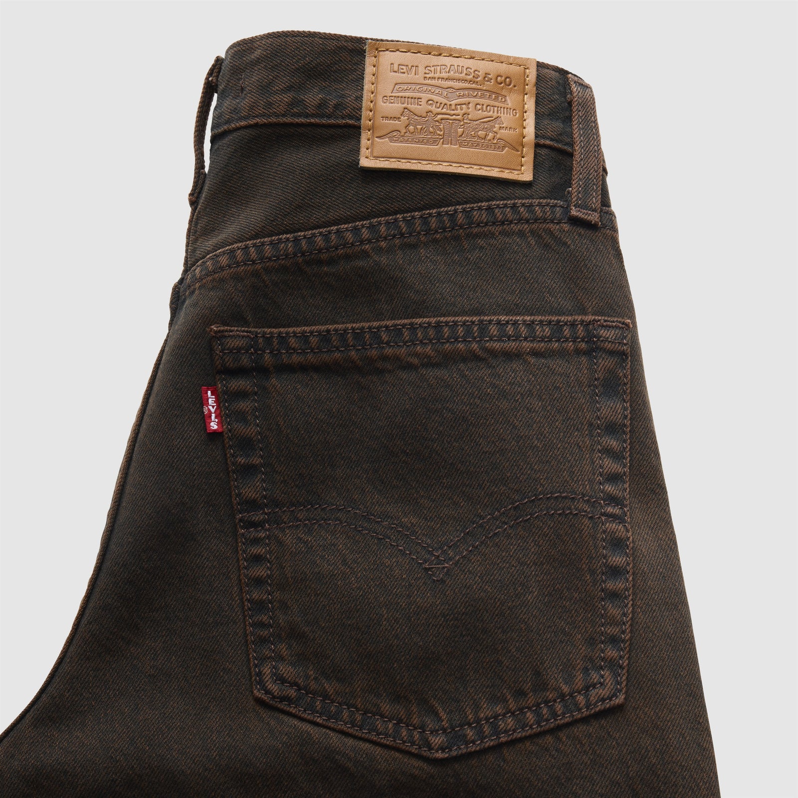 rosé朴彩英同款 levi's® 寬鬆靴型牛仔褲 | 女裝 005DO00542431 Over A Cup Psk - Brown – Levi's 香港