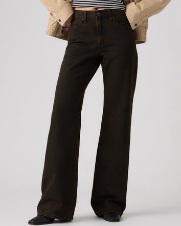 levi's® 寬鬆靴型牛仔褲 | 女裝 005DO00542431 Brown  – Levi's 香港
