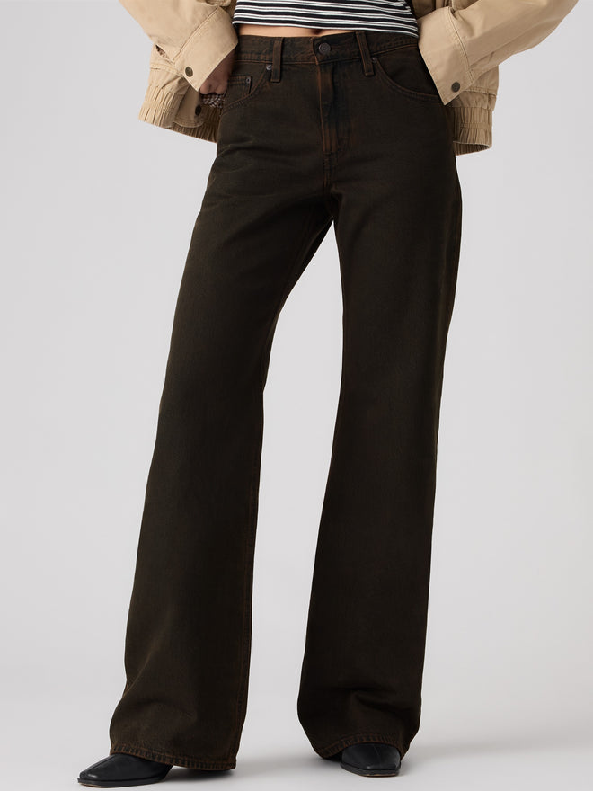 rosé朴彩英同款 levi's® 寬鬆靴型牛仔褲 | 女裝 005DO00542431 Over A Cup Psk - Brown  – Levi's 香港