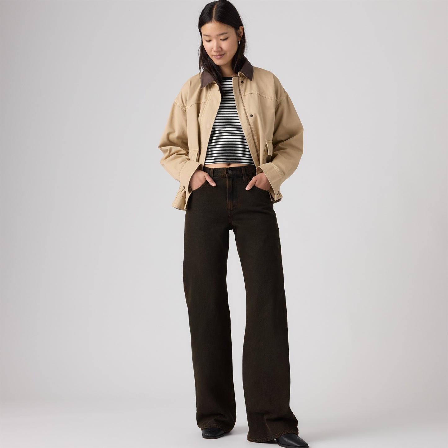 ROSÉ's Style Levi's® Women's Loose Boot Jeans
