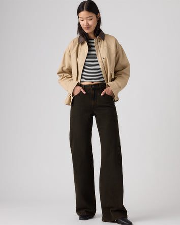levi's® 寬鬆靴型牛仔褲 | 女裝 005DO00542431 Brown  – Levi's 香港
