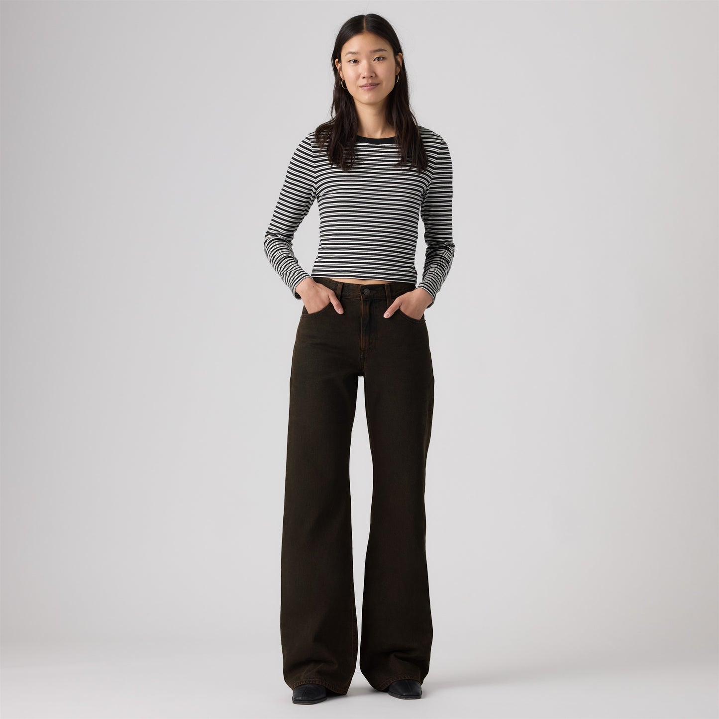 ROSÉ's Style Levi's® Women's Loose Boot Jeans