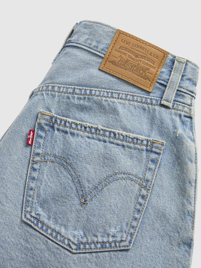 levi's® women's ribcage 極高腰短褲 | 女裝   005DS000224- Light Indigo  – Levi's 香港