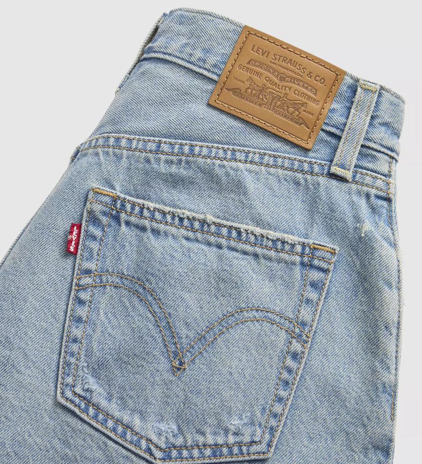 levi's® women's ribcage 極高腰短褲 | 女裝   005DS000224- Light Indigo – Levi's 香港