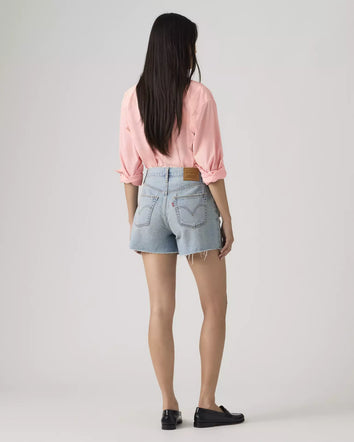 levi's® women's ribcage 極高腰短褲 | 女裝   005DS000224- Light Indigo  – Levi's 香港