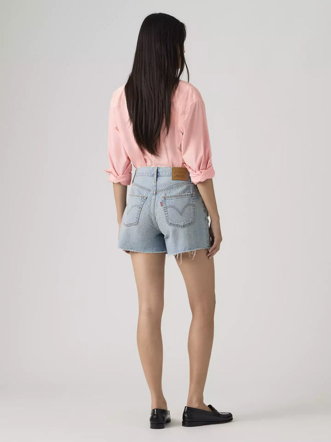 levi's® women's ribcage 極高腰短褲 | 女裝   005DS000224- Light Indigo  – Levi's 香港